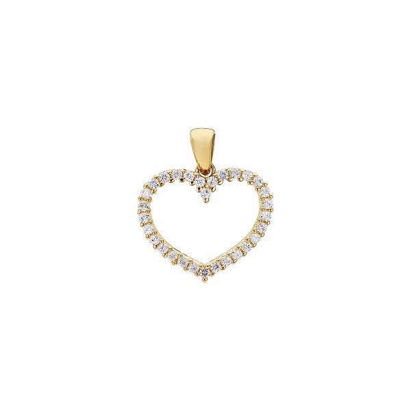 Přívěsek se syntetickými kameny 246-115-001771 1.35g