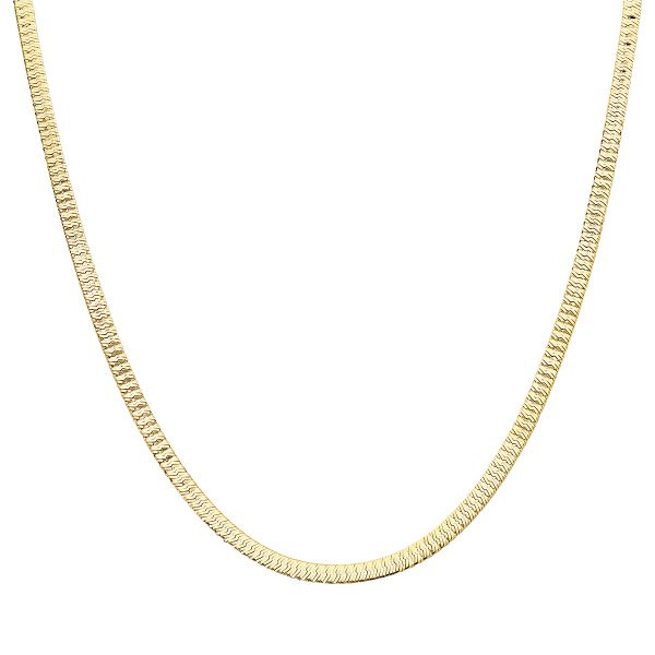 Náhrdelník bez kamenů / řetízkový 673-487-N713 55