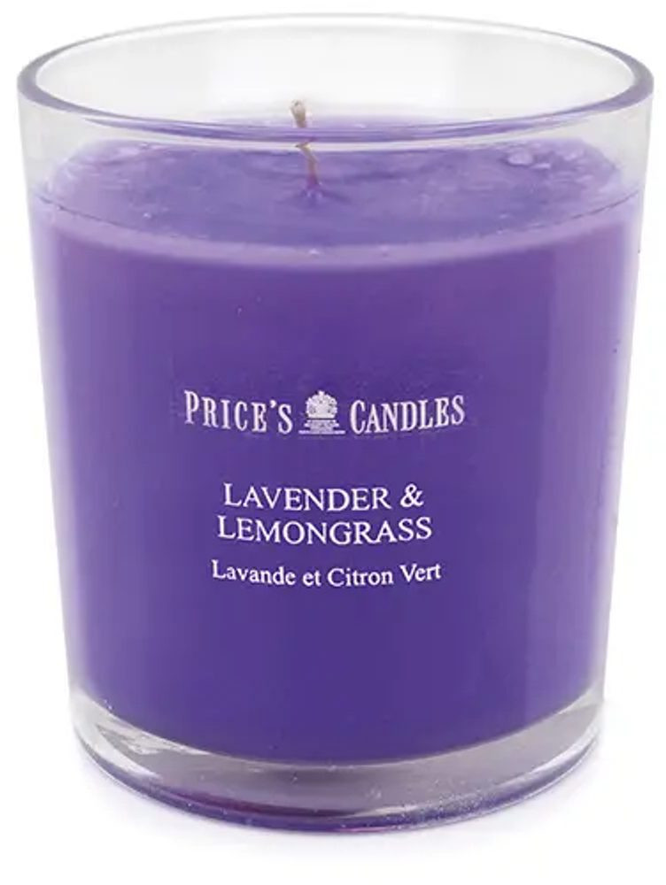 Price’s FRAGRANCE vonná svíčka ve skle Levandule & Lemongrass - hoření 45h