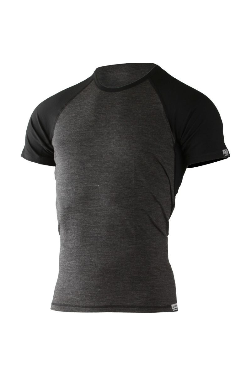 Lasting pánské merino triko OTO 8199 šedé Velikost: L