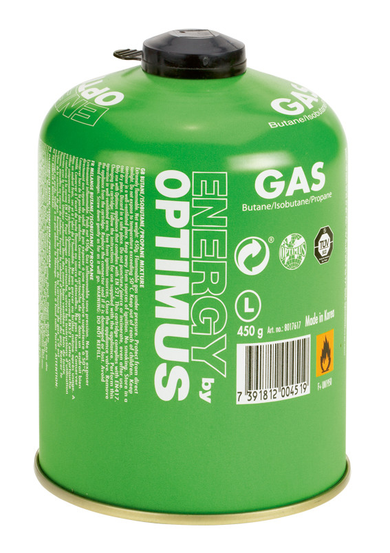Optimus Plynová kartuše 450 g Butan / Isobutan / Propan 7612013186423