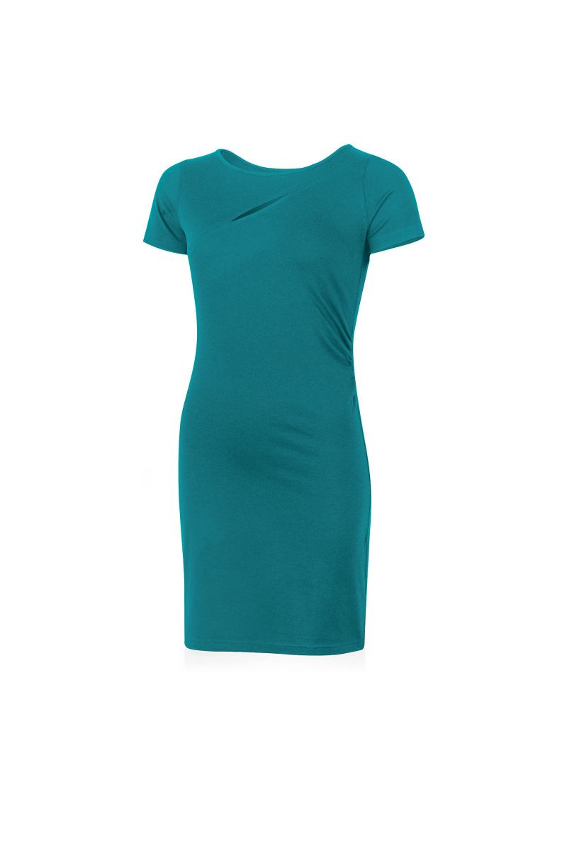 Lasting dámské merino šaty SAMANTA modré Velikost: S 8596445048230