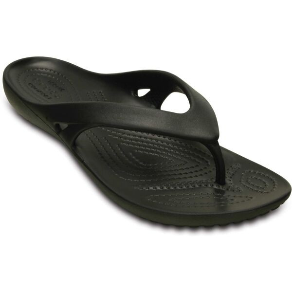 Crocs KADEE II FLIP W Dámské žabky, černá, velikost 39/40