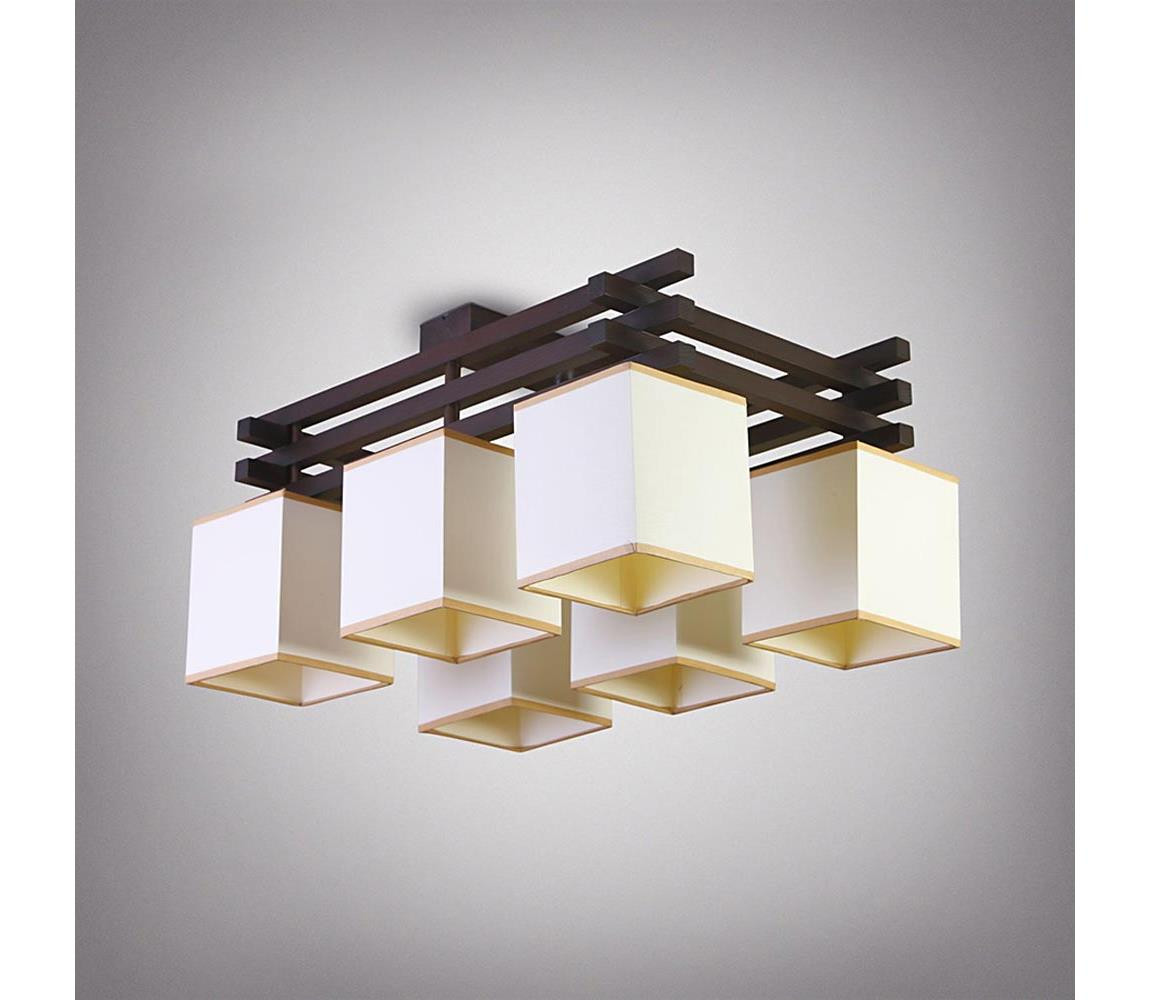 Přisazený lustr AMSTERDAM 6xE14/40W/230V