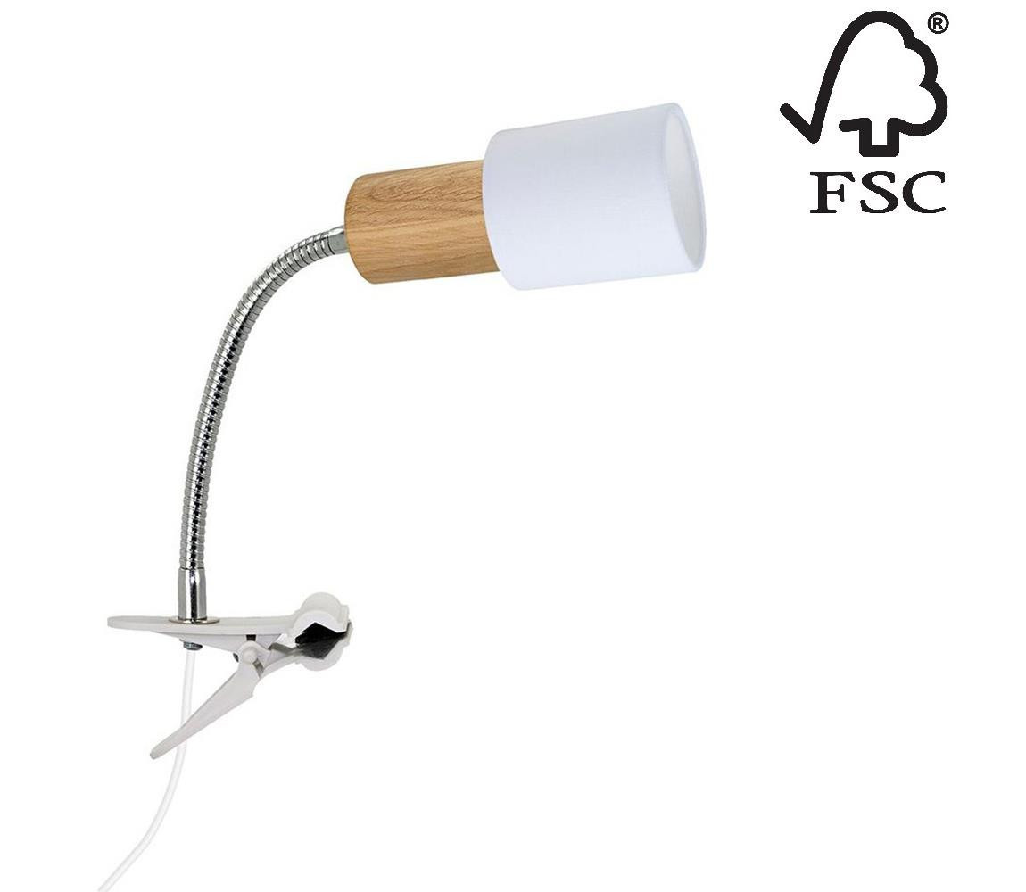 2236174WF - Lampa s klipem TREEHOUSE 1xE27/25W/230V