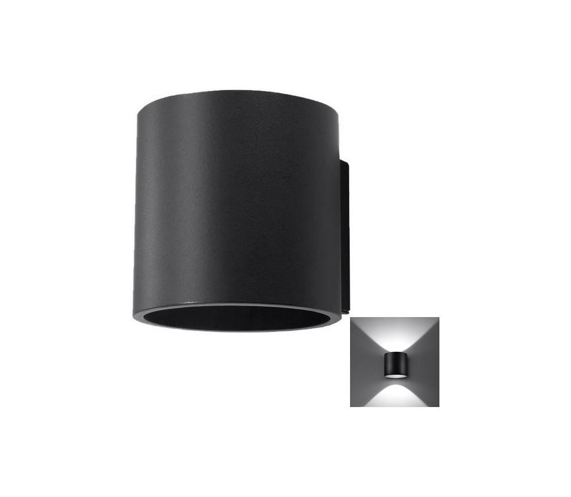 SL.0048 - Nástěnné svítidlo ORBIS 1 1xG9/40W/230V černá