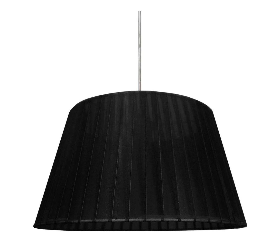 Lustr na lanku TIZIANO 1xE27/60W/230V černá