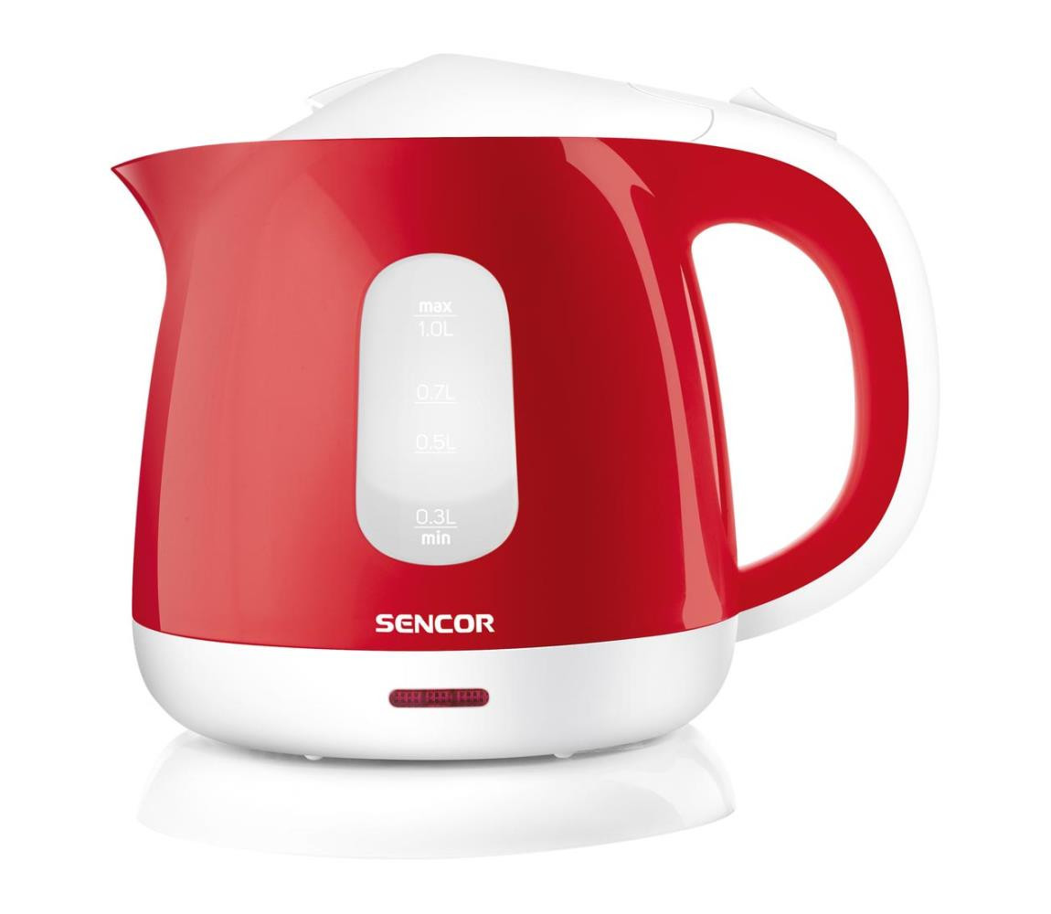 Sencor Sencor - Rychlovarná konvice 1 l 1100W/230V červená