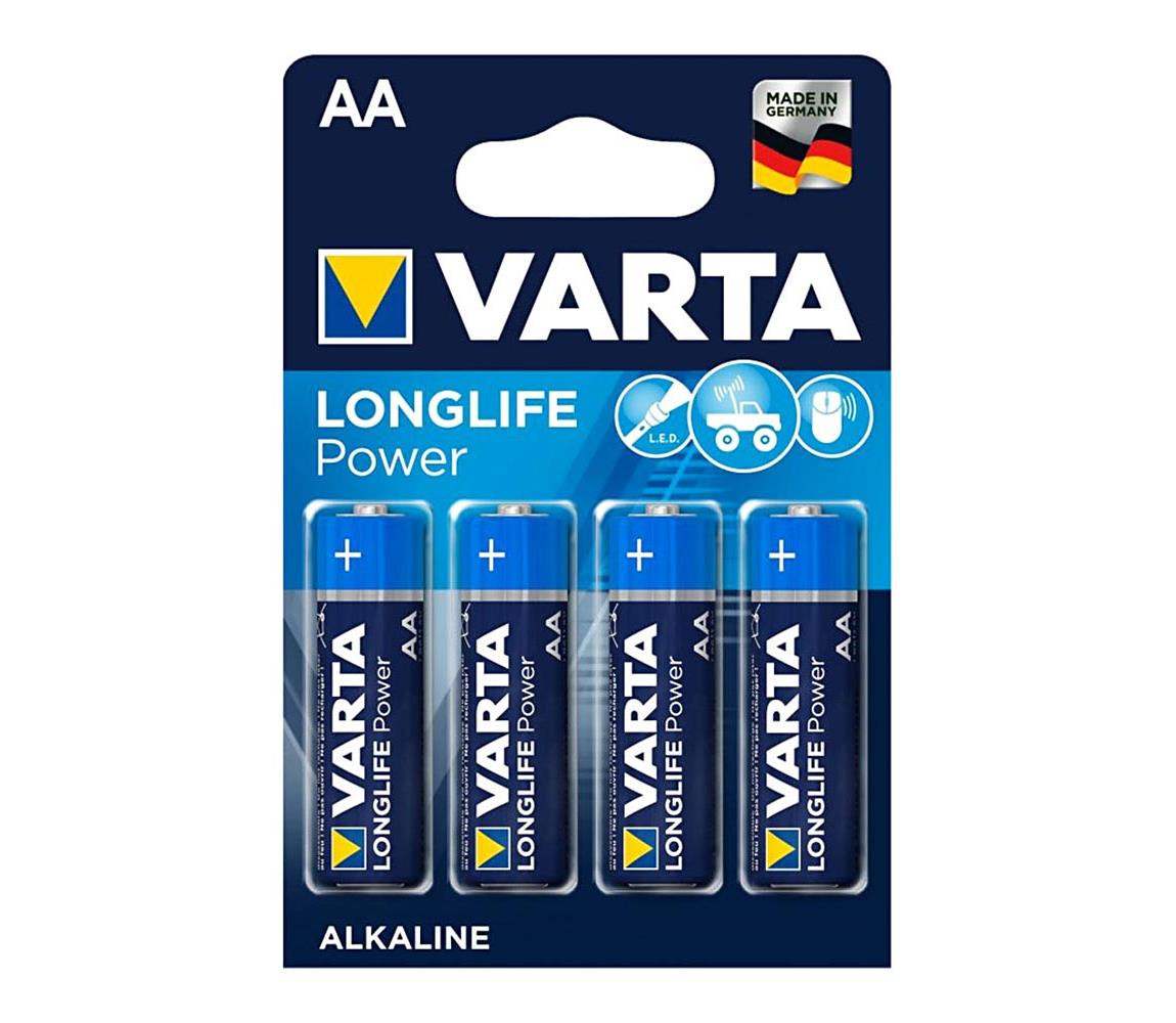 VARTA Varta 4906 - 4 ks Alkalické baterie LONGLIFE AA 1,5V