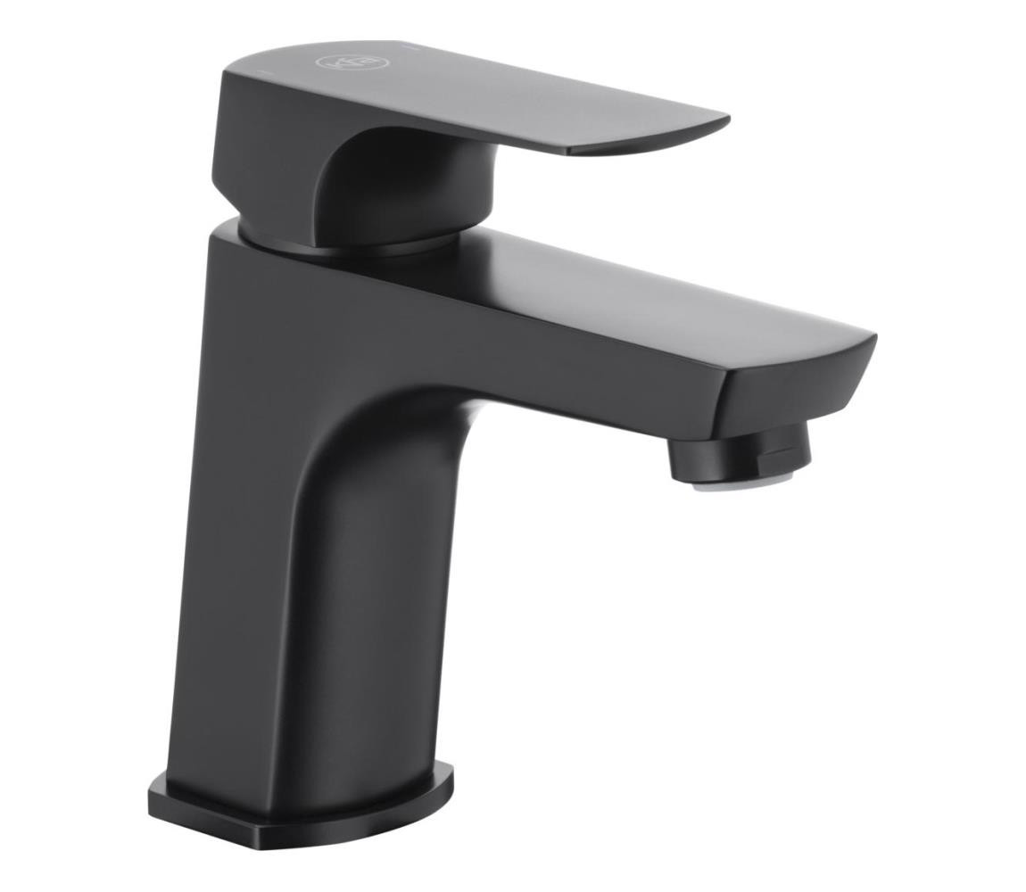 KFA Armatura KFA Armatura 5532-815-81- Umyvadlová baterie + výpusť MOKAIT 13,9 cm mosaz/černá