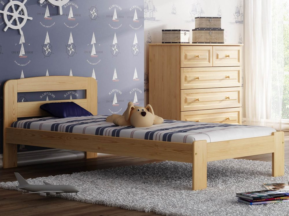 Magnat Masivní borovicová postel Sára 90 x 200 cm
