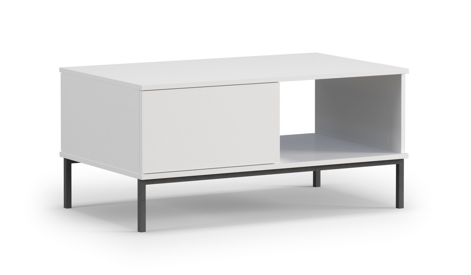 GAB Konferenční stůl QUER, Bílá 100 cm