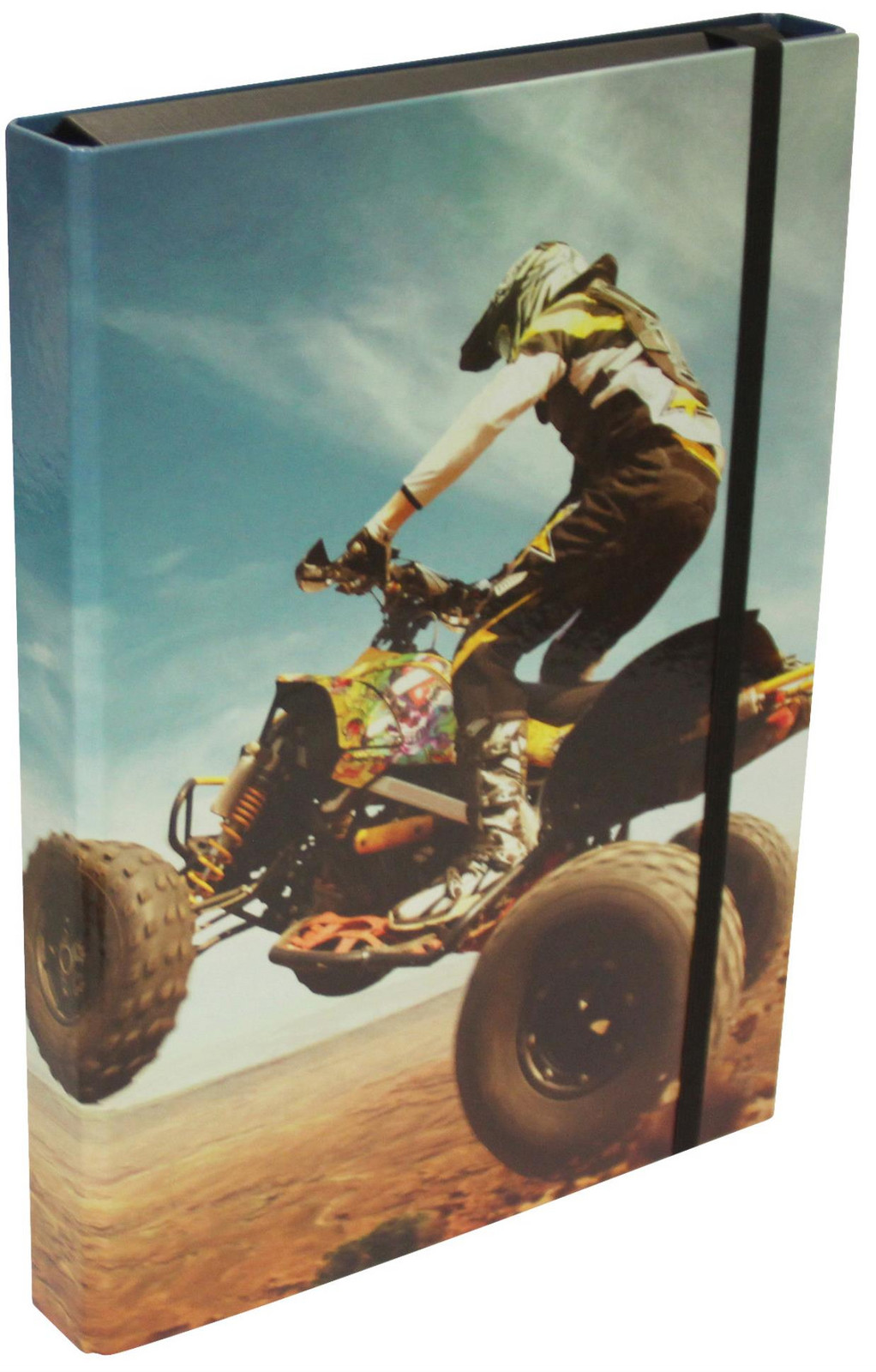 Donau Box na spisy - A4, 4 cm, motiv čtyřkolka