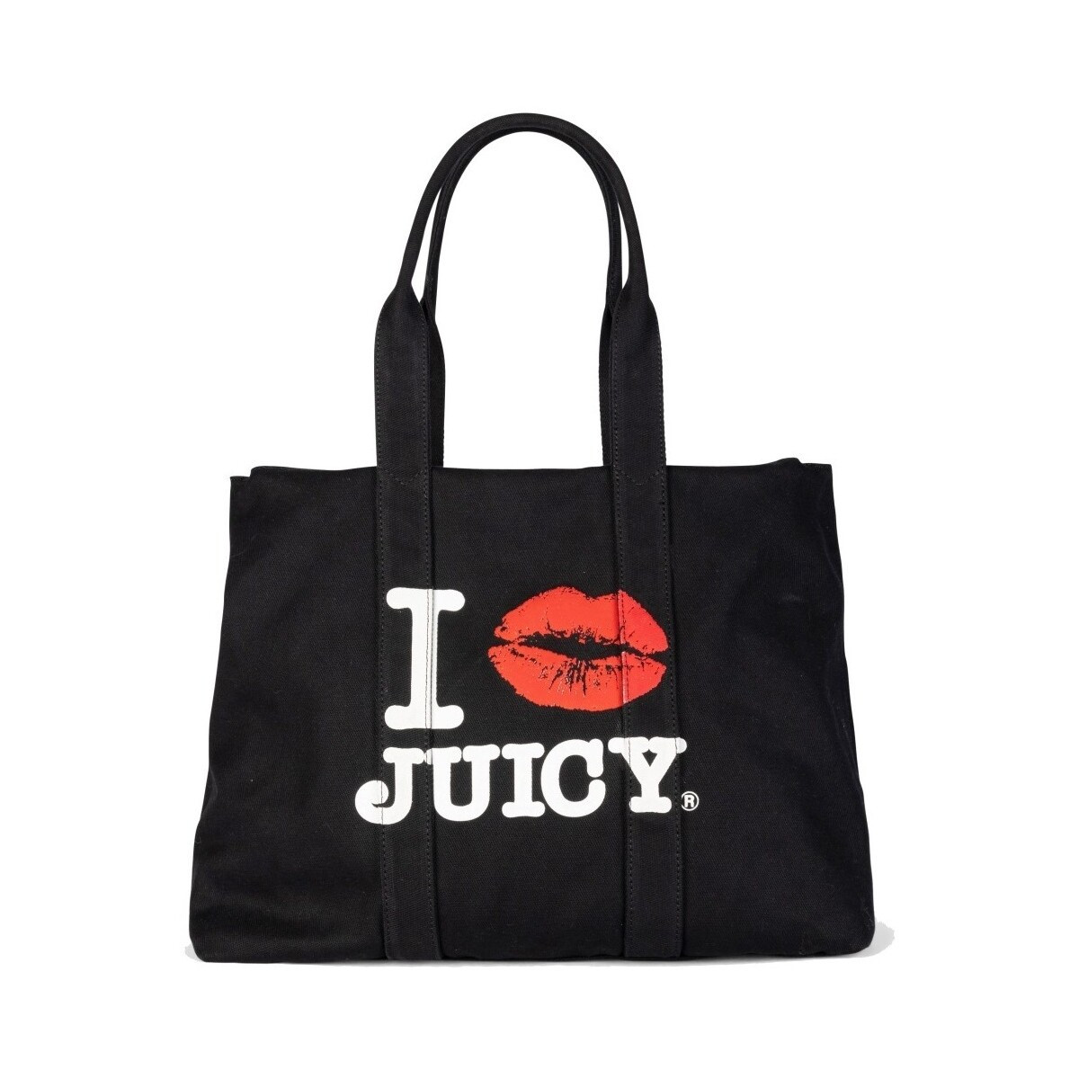 Juicy Couture  DAISY CANVAS L SHOP  Černá