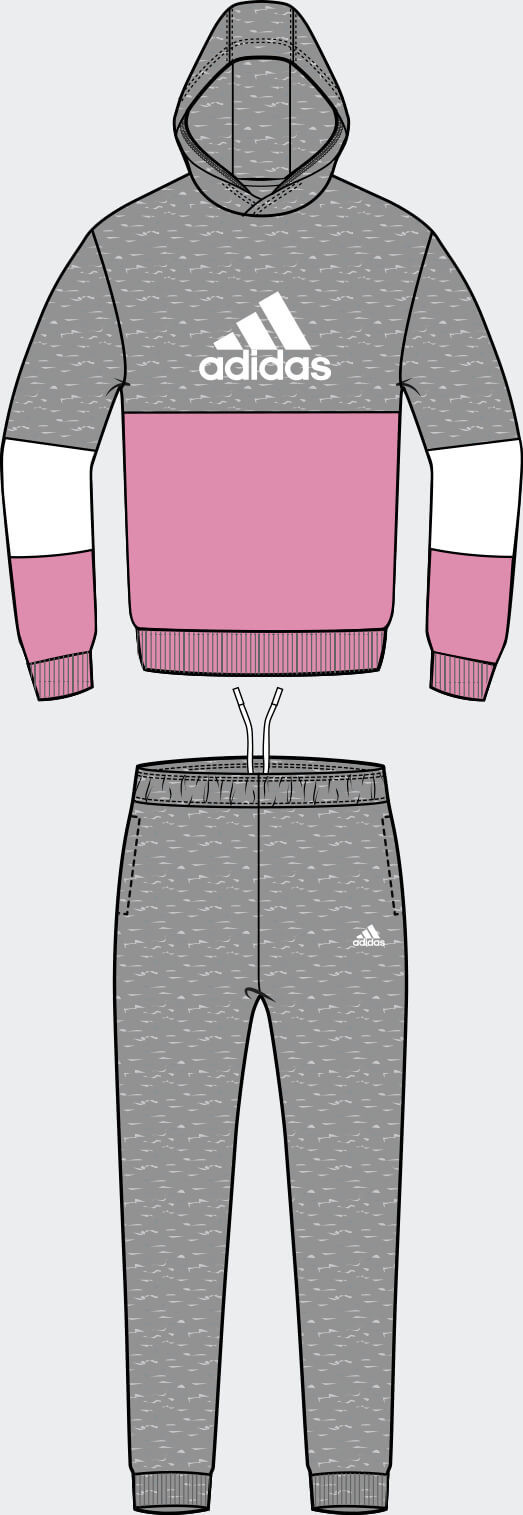 adidas Performance B CB FL TS Dětská souprava EU 176 HU0429