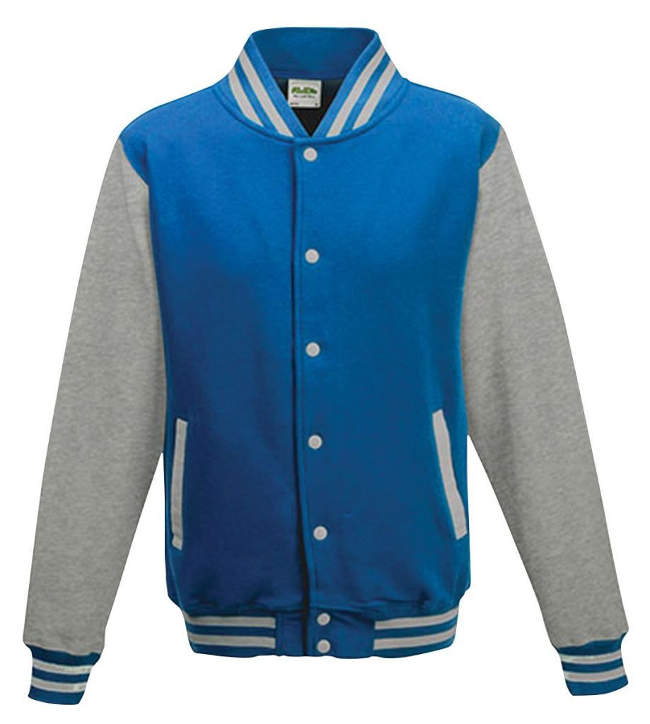 Bunda Alex Baseball - modrá-šedá, XL