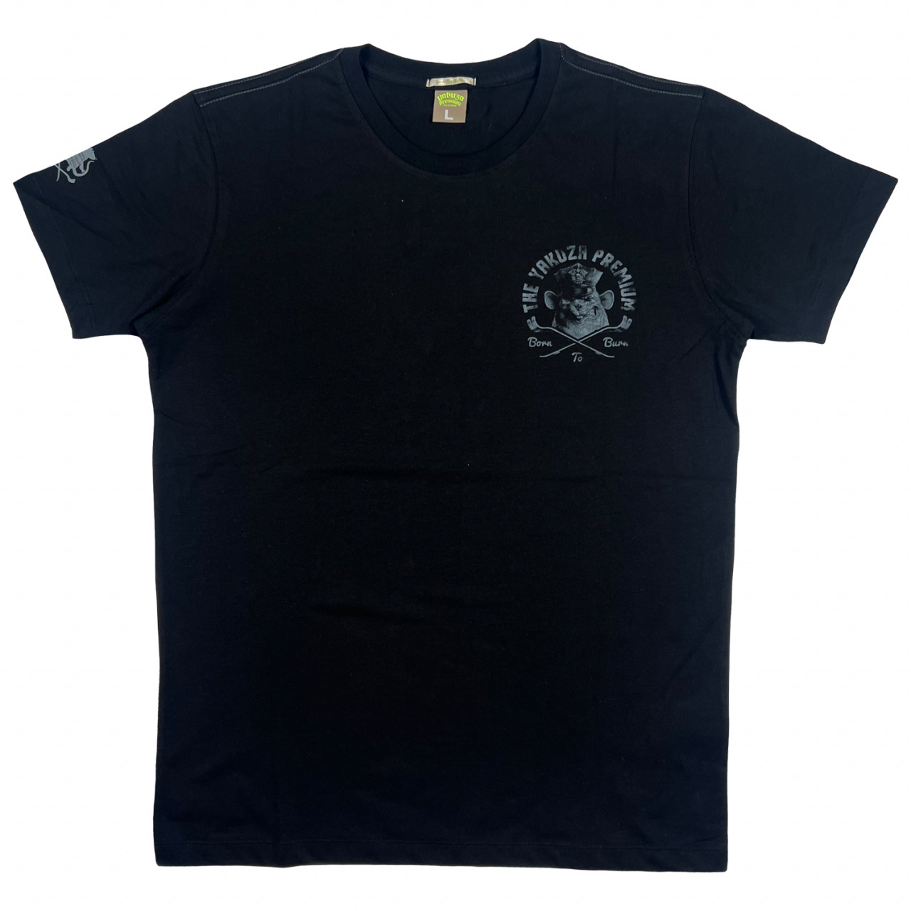 Triko Yakuza Premium Robbery Shool LA - černé, L