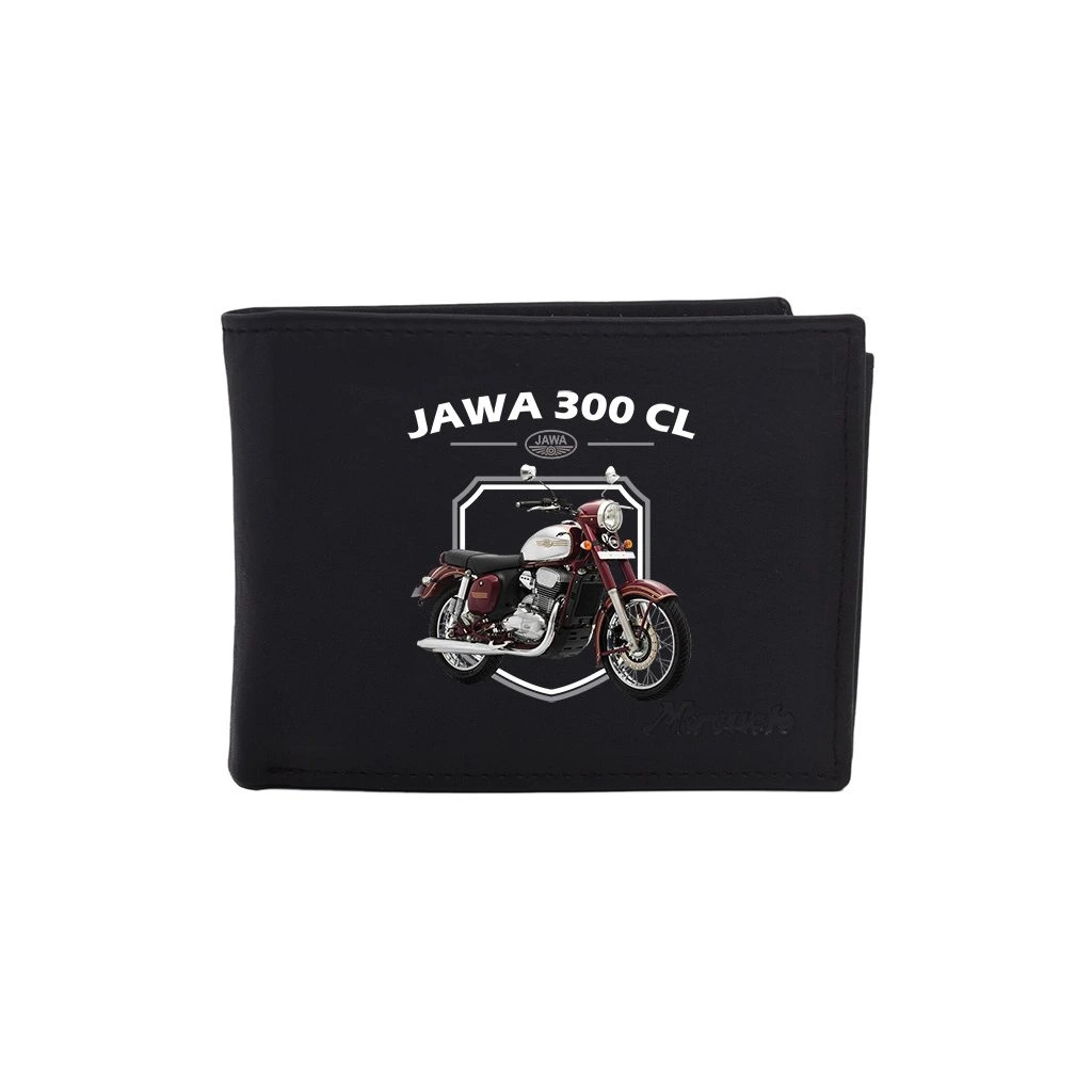 Kožená peněženka Striker Jawa 300 CL - černá