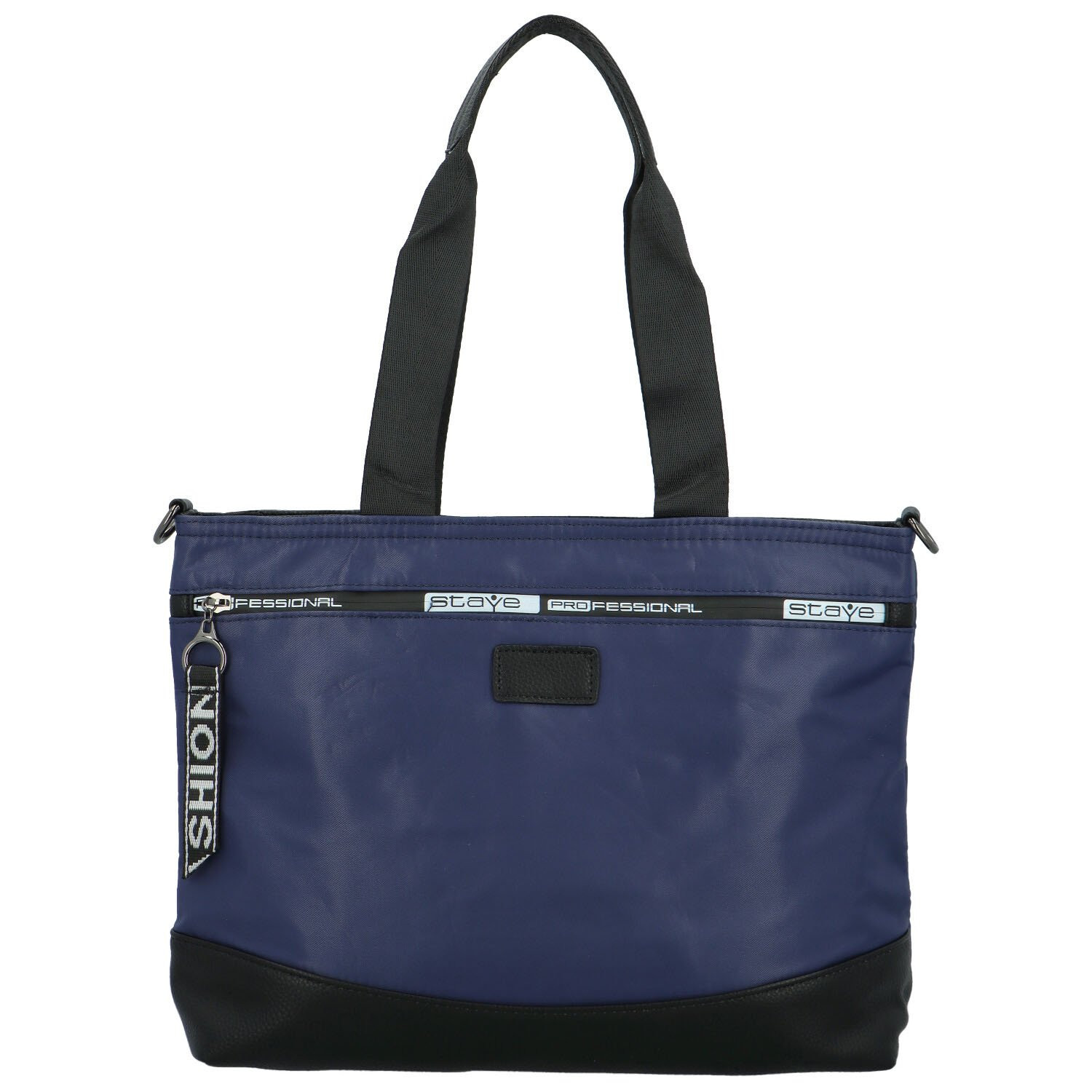 Trendy dámská nylonová kabelka na rameno Jordana, tmavě modrá