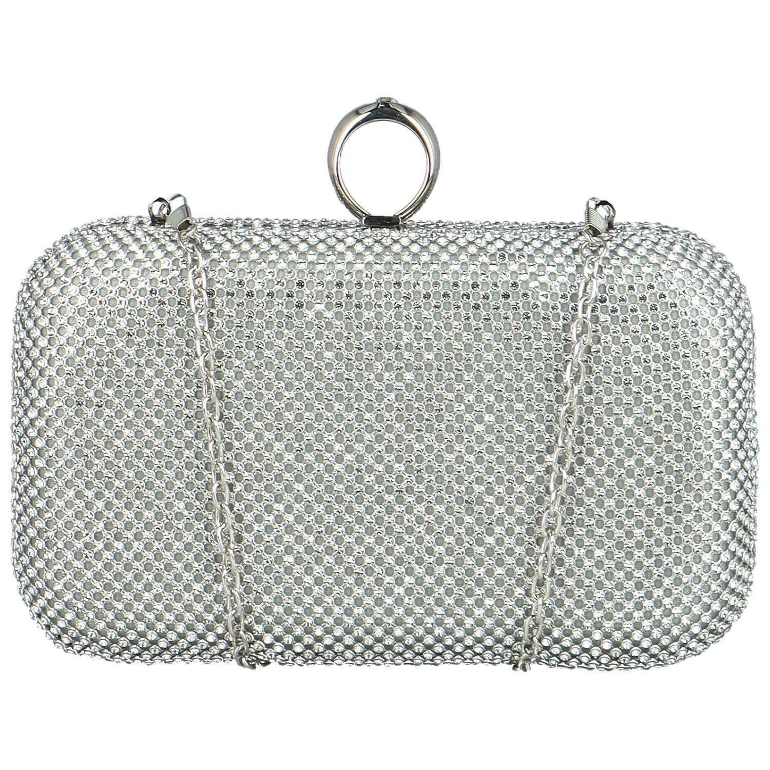 Dámské psaníčko stříbrné - Michelle Moon Lirid stříbrná