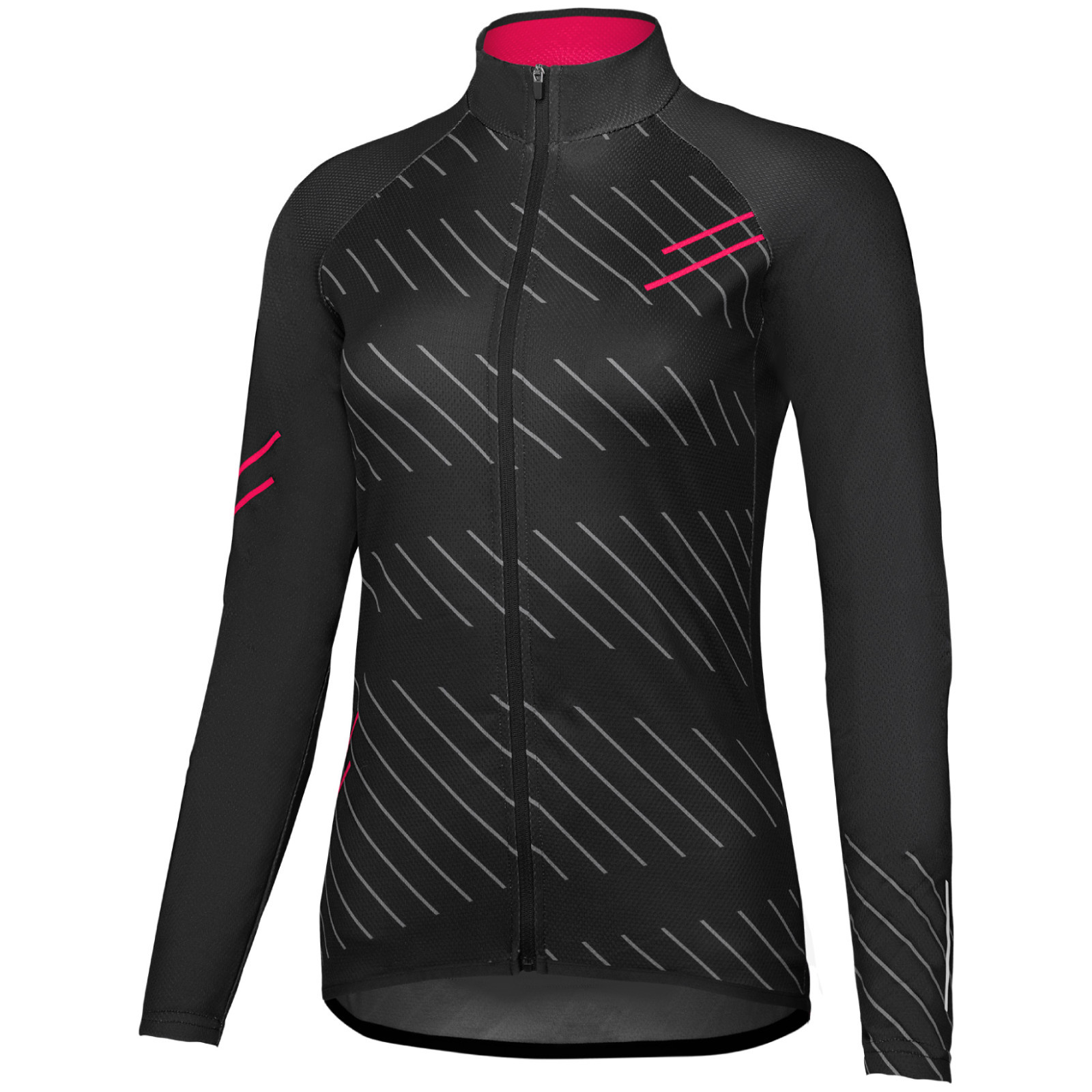 Dámský cyklistický dres Etape Gaia 2.0 Velikost: M / Barva: černá/růžová