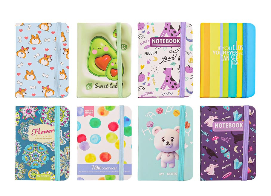 MFP 7501622 Blok s gumkou A7 80 listů mix č.6 linka