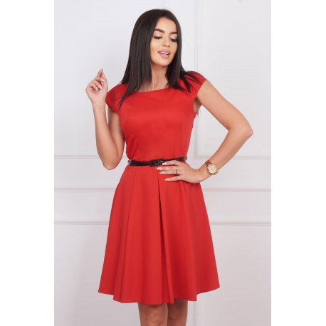 Dámské šaty Gotta červené, Velikost 38, Barva Červená Gotta 0020009