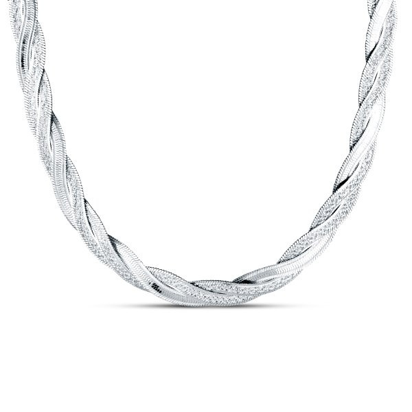 Náhrdelník bez kamenů / řetízkový 173-199-FA40 50-20.30g