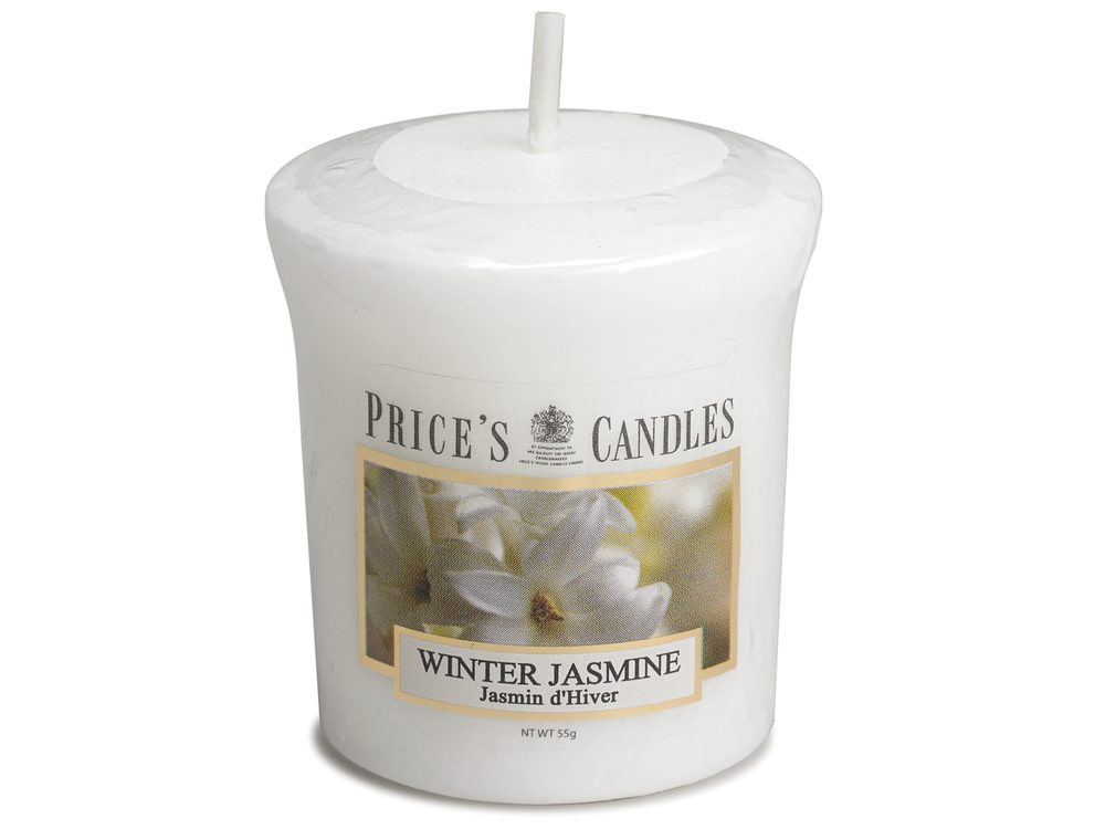 Price’s FRAGRANCE votivní svíčka Zimní jasmín - hoření 15h