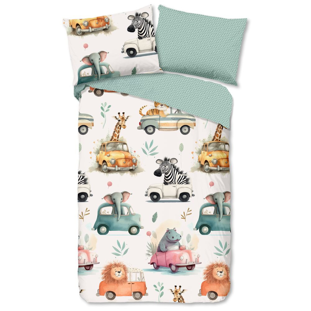 Good Morning Povlečení Good Morning 100% bavlna Gogo 140x200/70x90 cm