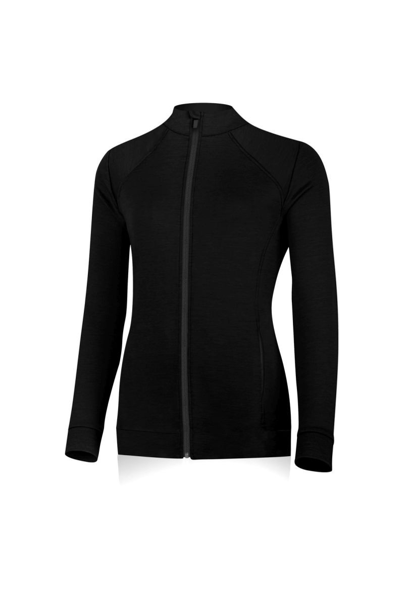 Lasting dámská merino mikina SARMINA 9099 černá Velikost: S