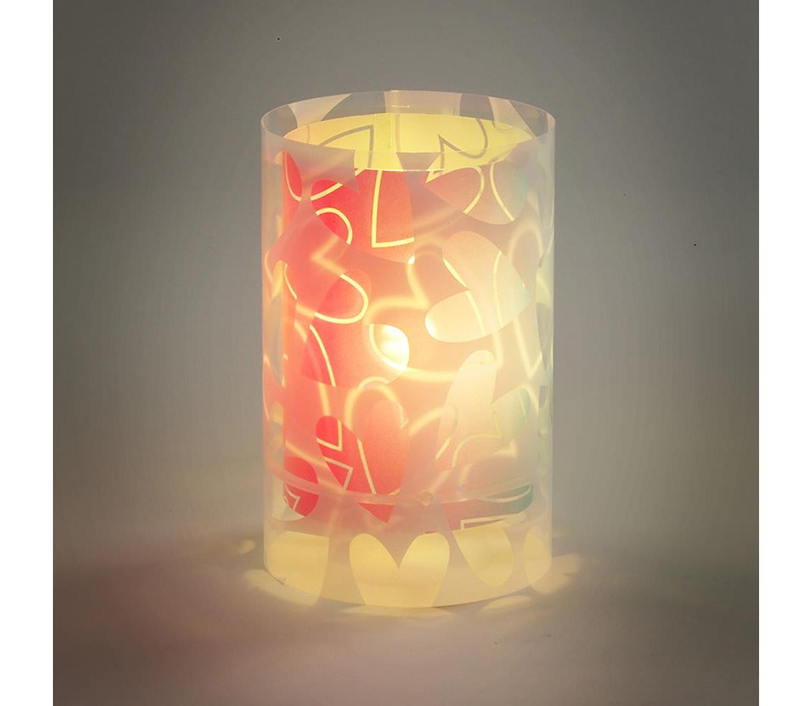 Dalber Dalber 41181 - Stolní lampa CUORE 1xE14/40W/230V