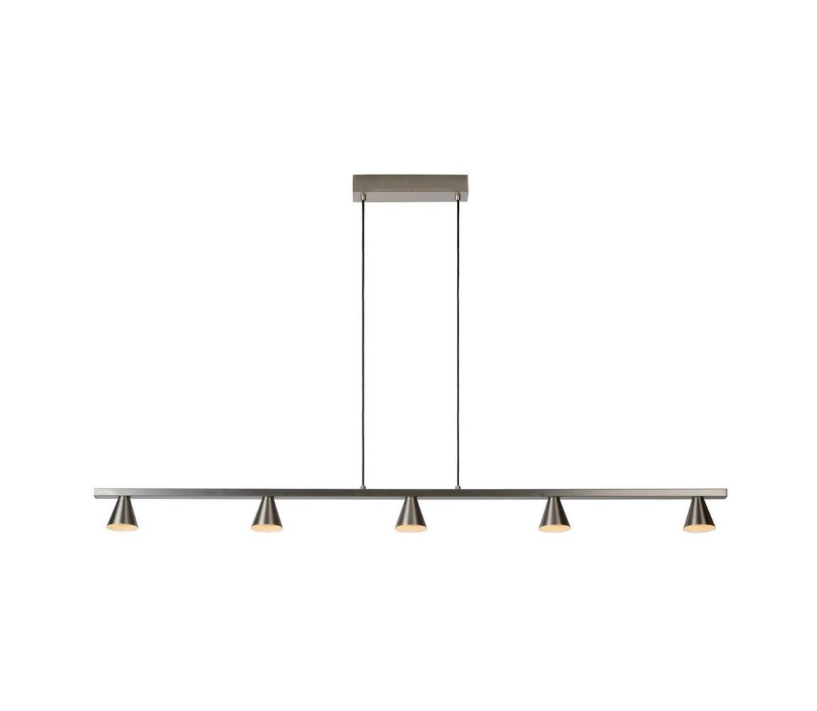 Lucide Lucide 79482/30/12 - LED Stmívatelný lustr na lanku DELANO 5xLED/5W/230V