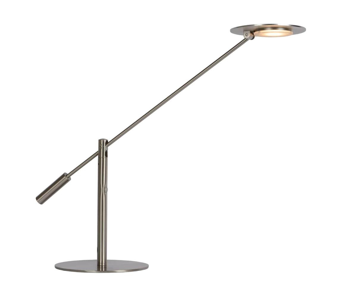 Lucide Lucide 19666/09/12 - LED Stmívatelná stolní lampa ANSELMO LED/9W/230V chrom