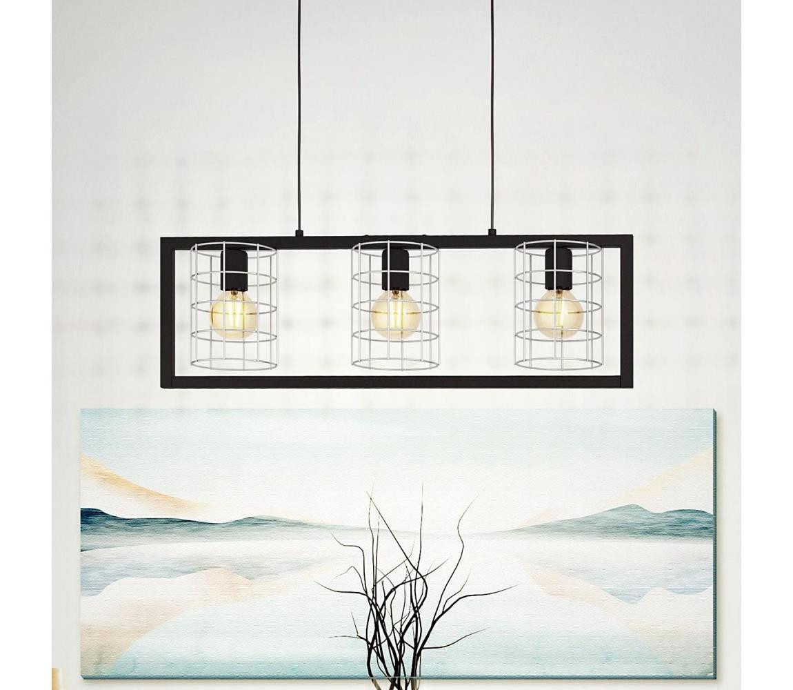 Eglo Eglo 43663 - Lustr na lanku JUBILY 3xE27/40W/230V