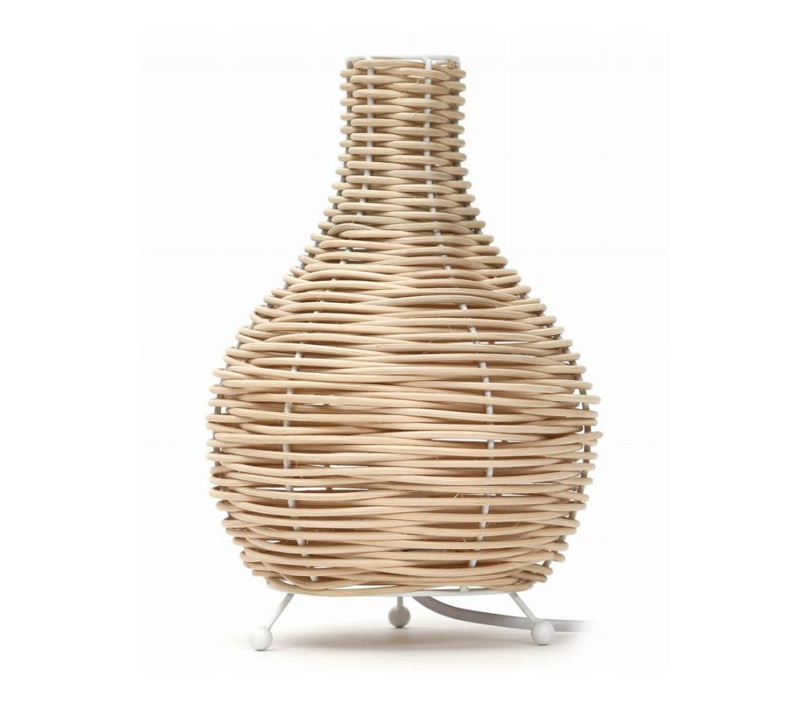 Stolní lampa 1xE14/25W/230V ratan