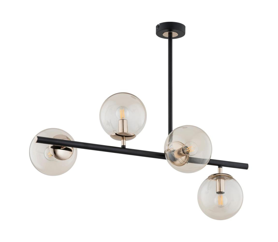 Lustr na tyči LURO 4xE14/40W/230V