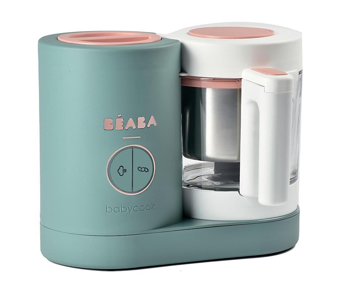 Beaba Beaba - Parní vařič 2v1 BABYCOOK NEO zelená/bílá