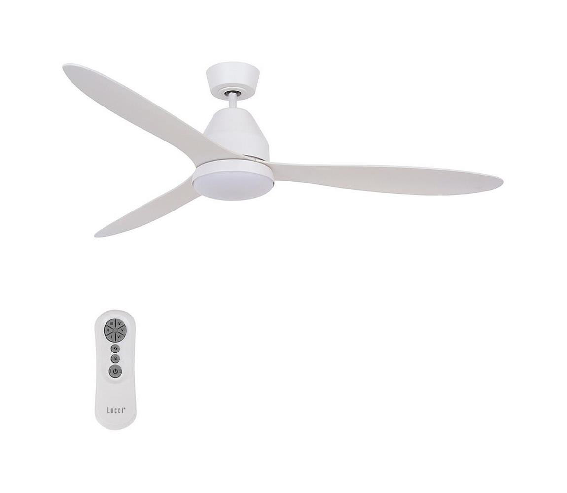 Lucci air Lucci air 213043 - LED Stropní látor WHITEHAVEN GX53/17W/230V bílá + DO