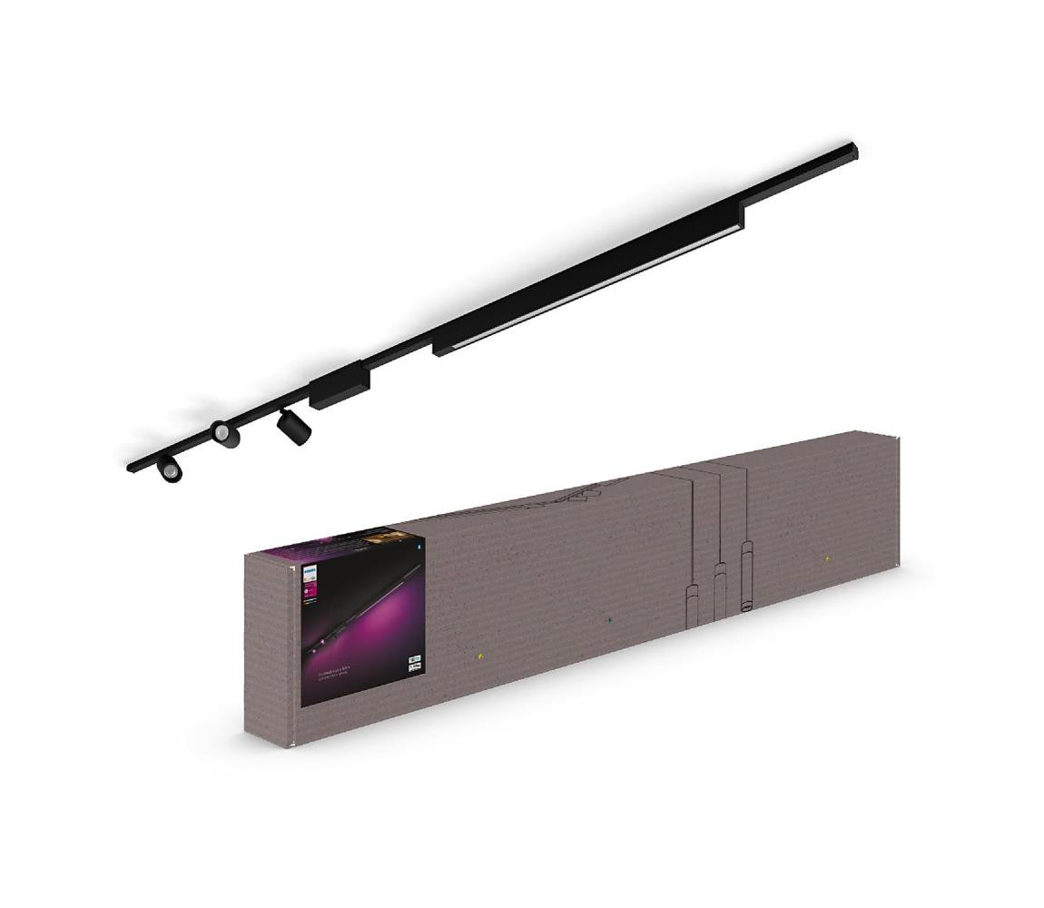 Philips Philips-SADA 4xLED RGB Stmívatelné svítidlo do lištového systému Hue LED RGB/44,6W/230V