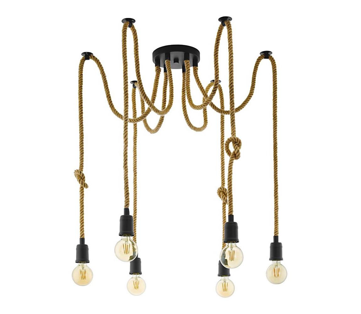 Eglo Eglo 43195 - Lustr na lanku RAMPSIDE 6xE27/28W/230V pavouk