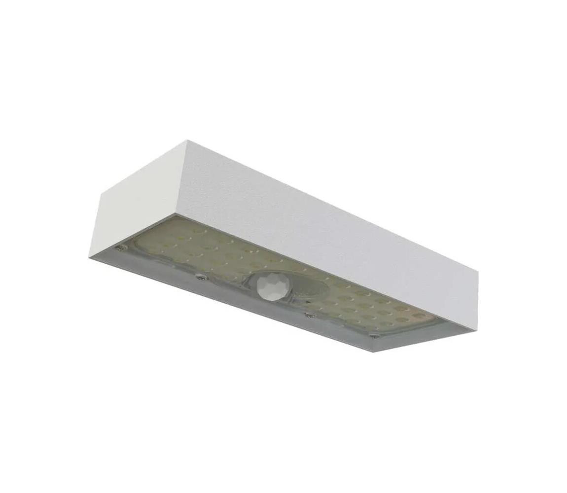 LED Solární reflektor se senzorem pohybu LED/3,7V 3000mAh 4000K IP65 bílá