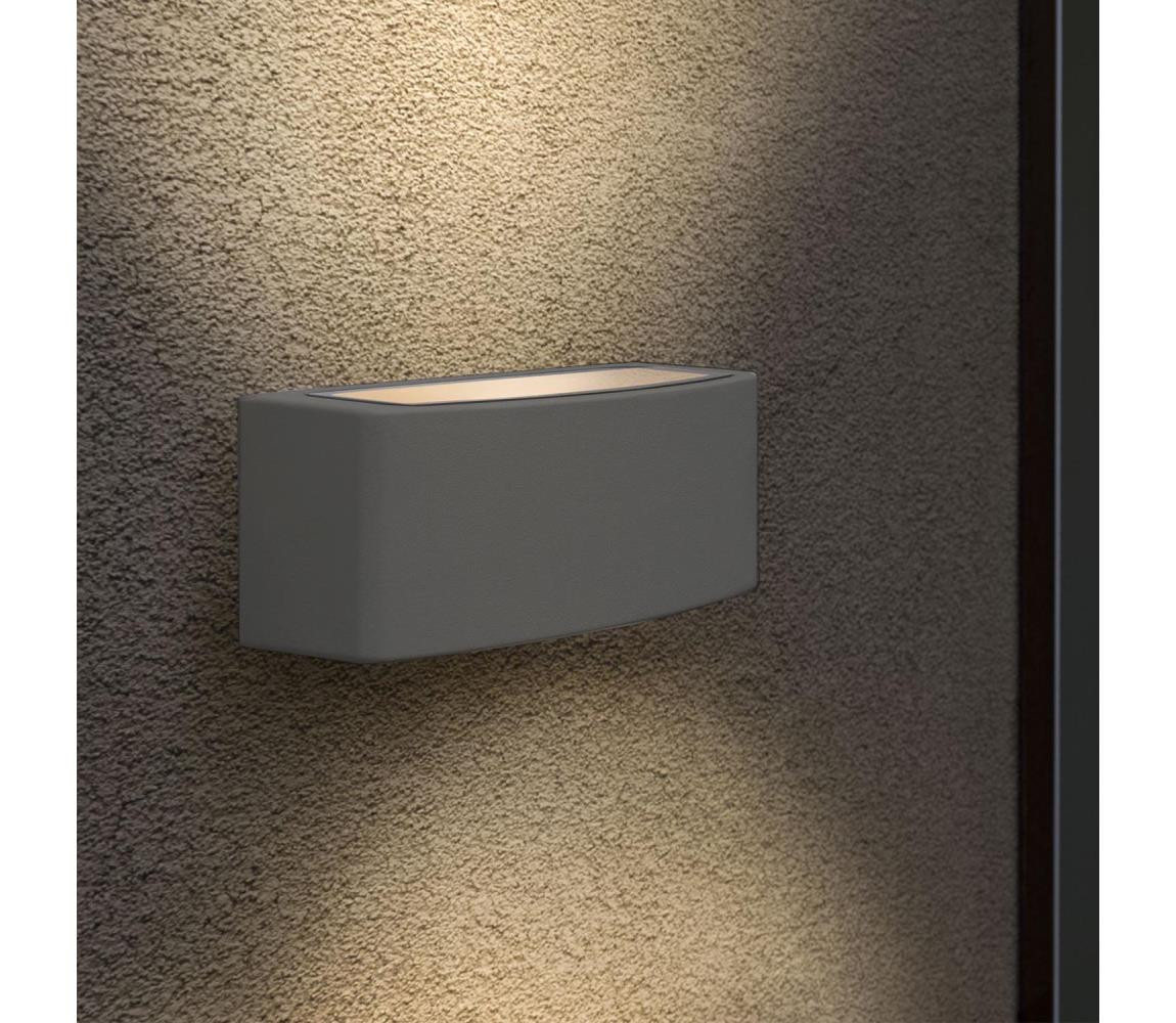 Ideal Lux Ideal Lux - Venkovní nástěnné svítidlo ANDROMEDA 1xE27/60W/230V IP55 antracit