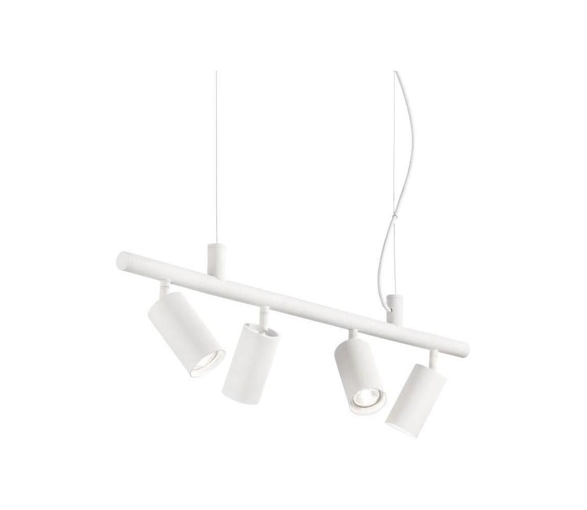 Ideal Lux Ideal Lux - LED Lustr na lanku DYNAMITE 4xGU10/7W/230V CRI 90 bílá