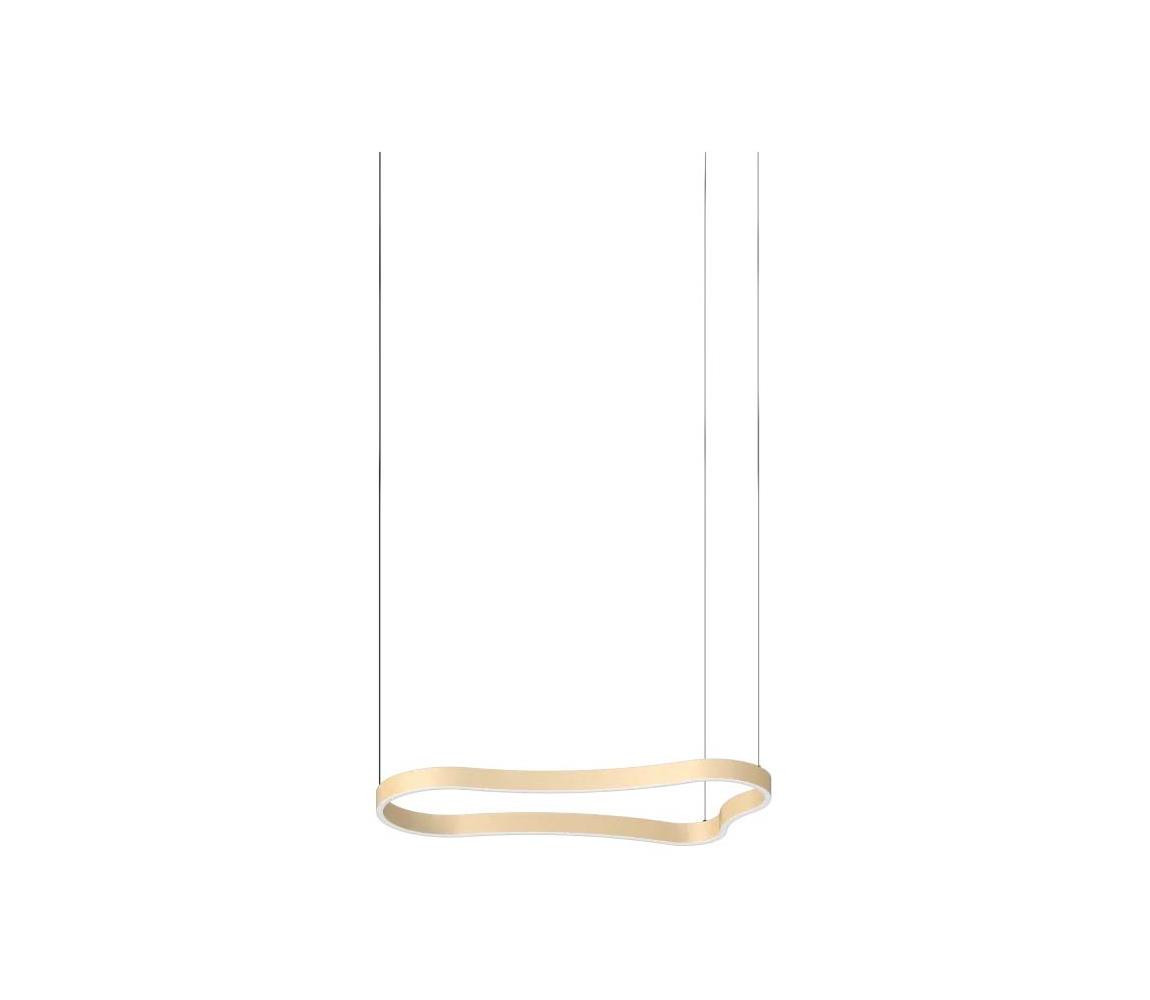 Ideal Lux Ideal Lux - LED Lustr na lanku WAVES LED/37W/230V CRI 90 mosaz