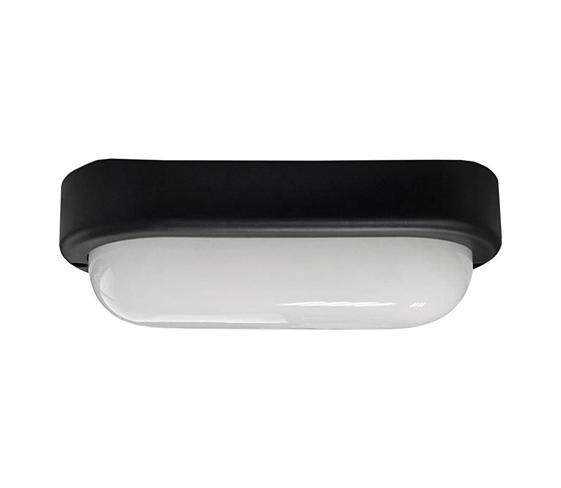 LED Venkovní stropní svítidlo LED/15W/230V 4200K 20x9,8 cm IP64 černá