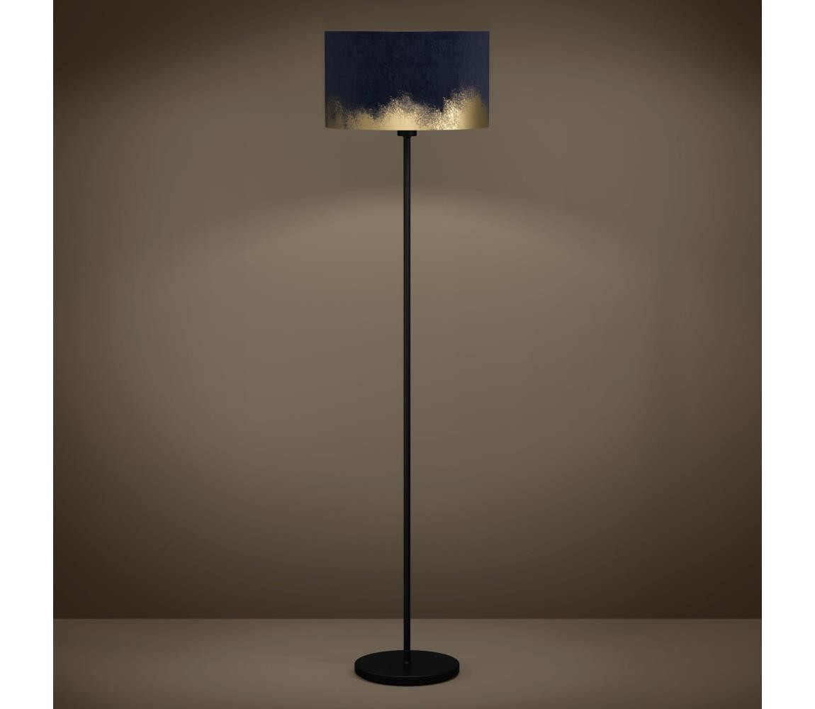 Eglo Eglo 39976 - Stojací lampa CASUARITA 1xE27/40W/230V modrá/zlatá