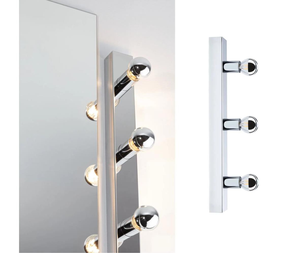 Paulmann Paulmann 80096 - 3xE14/40W IP44 Koupelnové osvětlení zrcadla REGULA 230V chrom