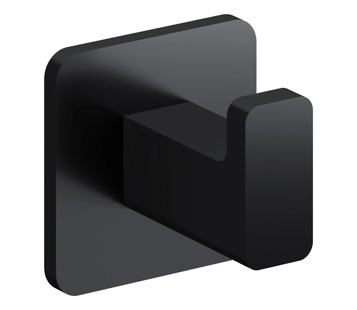 OMNIRES OMNIRES NL80115BL - Nástěnný háček NELSON matná černá