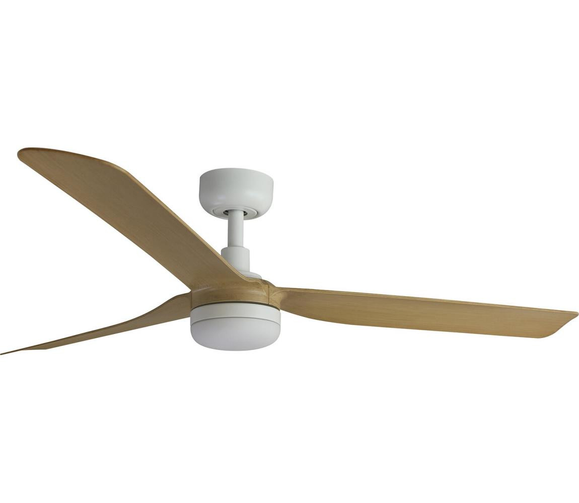 FARO Barcelona FARO 33816WT-20 - LED Stm. vent. PUNT M LED/18W/230V hnědá/bílá pr. 132 cm WT+DO